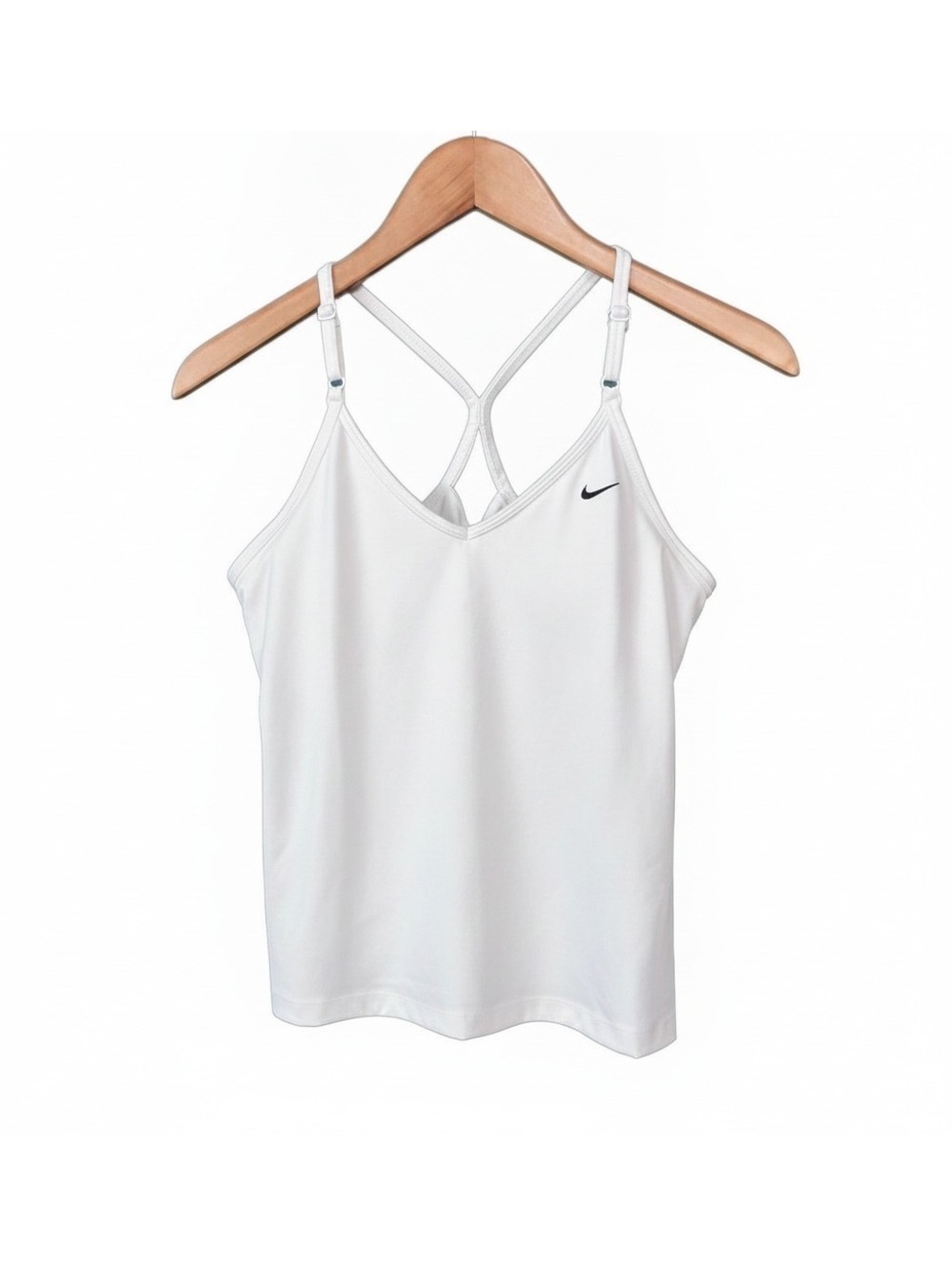 Nike Orangetheory Fitness Tank Top Womens Small White Dri-FIT Splat Size S